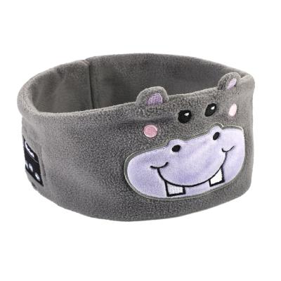 China Ultrathin Speakers With Headband Animal Cartoon Bluetooth Headset Excellent Stereo Sound Quality Sleep Eye Mask Hippo Soft Hat Kids Adult Wireless Earphone With Microphone for sale