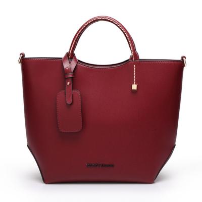 China Stylish Large Capacity Fashion PU Tote Bag Leather For Lady Bags Women Handbags for sale