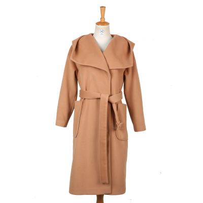 China Fashion New QUICK DRY Wool Women's Woolen Dust Coat Long Winter Coat for sale