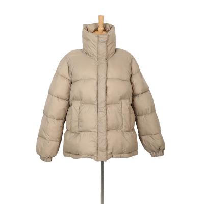 China New Fashion Short Women Stripper Coat Waterproof Winter Quilted Jacket for sale