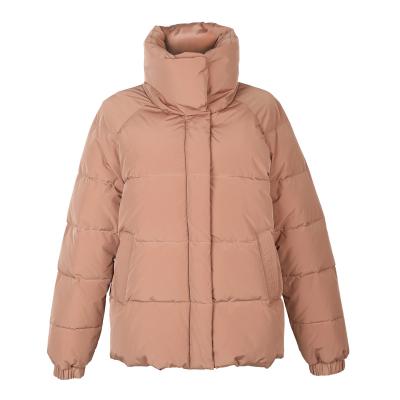 China newest fashion women's jacket lady hooded jacket women Anti-wrinkle bubble jacket for sale