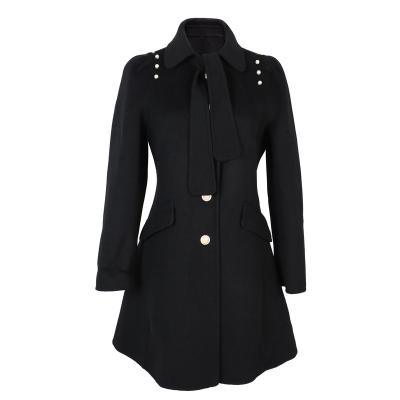 China High-end Luxury Fashion Sustainable Women's Fashion Coat Lady's Cashmere Double Coat for sale