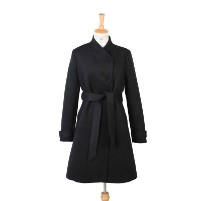 China Sustainable Women's Clothing Autumn Coat Wool Coats Women's Double Jacket for sale