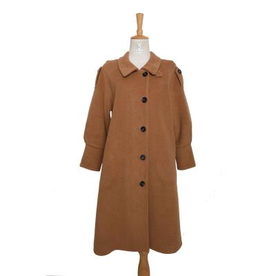 China Sustainable Women's Clothing Autumn Coat Woolen Coat Women's Fleece Jacket for sale