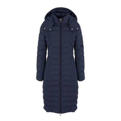 China Waterproof Women's Long White Duck Down Jacket Lady Thick Winter Down Jacket Coat for sale