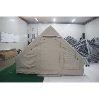 China Camouflage/Field Game Clamping Canvas promotional sealed air Inflatable Outdoor Camping, Customized Luxury Air Family gazebo Tent gazebo custom print for sale