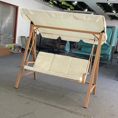 China Modern Simple Style Outdoor Furniture Metal Frame Outdoor Swing Chair garden swing chair Hanging swing Chair for sale