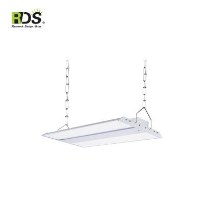 China Warehouse ETL CETL DLC 5.1 High Bay LED 0-10V Dimmable 110w 2ft Dimming Store Warehouse Lighting Fixture for sale