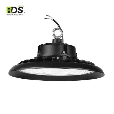 China Warehouse Shenzhen Industry Hanging Sensor 100w 150w 200w 240w Slim Warehouse Store Garage 20000 Lumens UFO LED High Bay Light For Workshop for sale