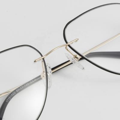 China Wear Small Quantity Mens Metal Frames Optical Frames Glass Eyewear for sale