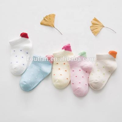 China Sustainable Baby Socks Mature High Quality Cotton Socks Girls School Socks for sale