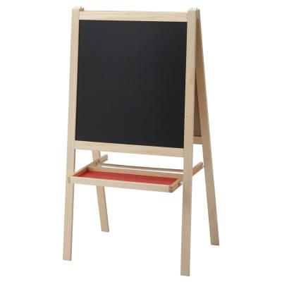 China Movable& A standable form sight wooden chalkboard for study or drawing for sale