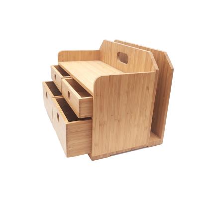 China Latest Design Recyclable Rustic Wood Desk Organizer New Arrival Wooden Storage Box for sale