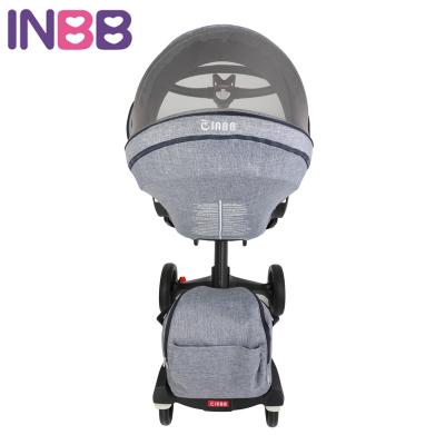 China Newborn baby stroller 2023 EVA wheels baby pram foldable big 3 in 1 baby stroller with bassinet and carseat hot sale for USA for sale