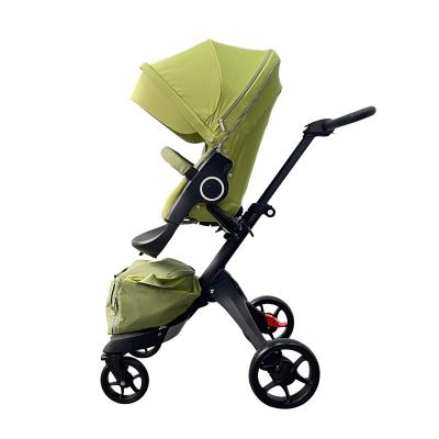 China Foldable Stroller 3 in 1 Landscape Foldable High Two Way Push EVA Wheels Luxury Baby Stroller Large for sale