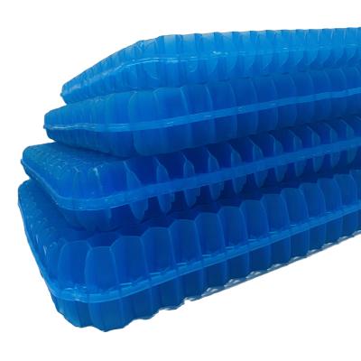 China New 6cm Thickest Double-Layer Anti-static Blue Honeycomb Multifunctional Gel Cushion For Office Home Car for sale