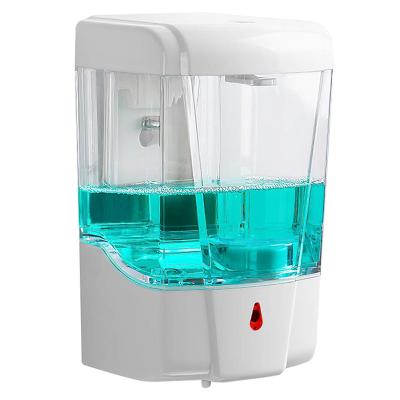 China Wall Mounted Automatic Hand Sanitizer Large Capacity 700ml Touchless Sensor Liquid Soap Dispenser For Bathroom Kitchen for sale