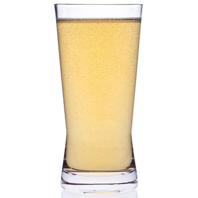 China Sustainable Wholesale Bar Glassware Cheap Double Sided Beer Glass Beer Stoneware Mugs Drinking Beer Glasses for sale