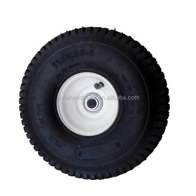 China Building Material Shops Super Lawn Mower Wheels 11x400-4 Tubless Wheels For Agriculture Equipment for sale