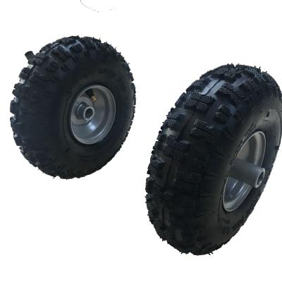 China 4.10-4 RUBBER Rubber Wheel For Walking Mini Snow Blower /Thrower Trailer Dolly Tires 4.10-4 for sale