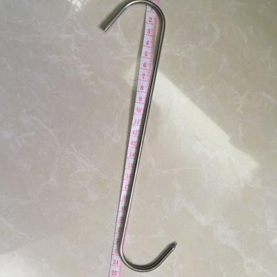 China China Viable Manufacturer Stainless Steel Bicuspid Meat Overstriking S-Shaped Hooks And Double S Hook for sale