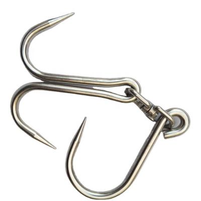 China High Quality Overstriking Stainless Steel Bicuspid Double S Type S Hook Maker Meat Hooks for sale