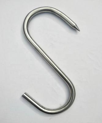 China Sustainable High Quality Meat Hanging S Carabiner Hook, Butcher Hook, Meat S Type Lifting Hook for sale