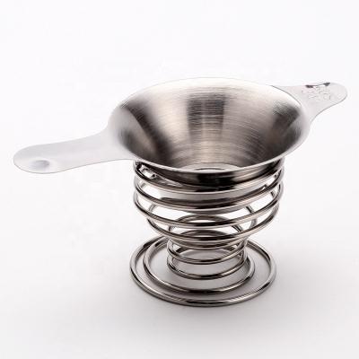 China Mesh Tea Infuser Cup Strainer 304 Stainless Steel Viable Tea Strainer Loose Tea Leaf Filter Strainer for sale