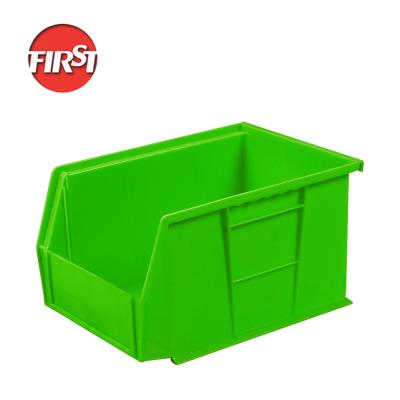 China Grey Green Custom Plastic Bins Disposable Meal Box Organized Convenient Parts Storage for sale