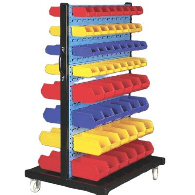 China Industrial Warehouse Stackable Plastic Storage Bins Boxes Vegetable Weave Storage for sale