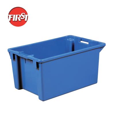 China Logistics Packaging Returnable Plastic Turnover Crate for Storage and Transport Solutions for sale