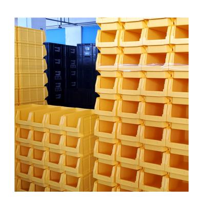 China Blue Plastic Food Bins For Hanging Heavy Duty Storage for sale