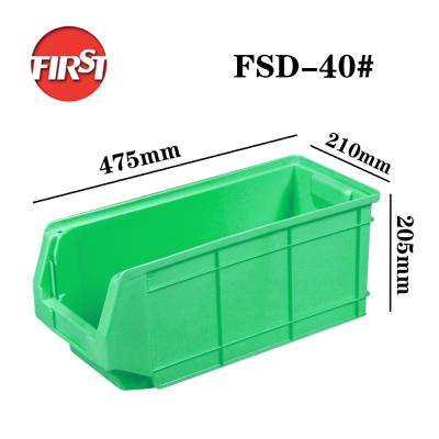 China Shoe Toy Stackable  Plastic Storage Bins For Warehouse Tool Spares for sale