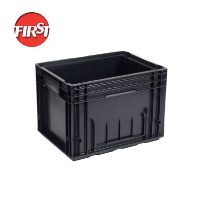 China 22.3l Plastic Storage Box Injection Stackable EUR Plastic Containers VDA for sale