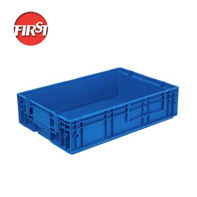 China 600x400x147mm Small Stackable Storage Bins Plastic Turnover Box For Versatile Storage for sale