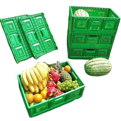 China External Size 600*400*220mm Agriculture Plastic Moving Box Containers for Vegetables for sale