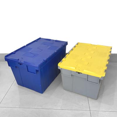 China Small Stackable Beer Bottle Crates Nestable Plastic Turnover Container 600x300x365mm for sale