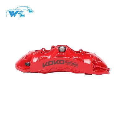 China Front Wheel KOKO RACING Brake System AMG Style 6 Calibers Pot Caliper Brake For Mercedes Benz w203 for sale