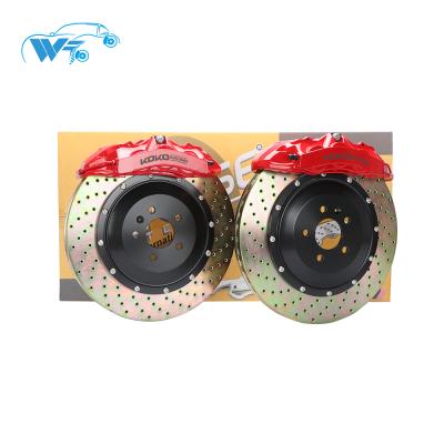 China Front Wheel KOKO RACING brake system AMG style 6 calibers pot scooter brake caliper for toyota land cruiser pickup for sale