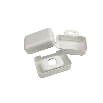 China 100% Biodegradable Biodegradable pulp molded packaging for electronics wireless headset packaging for sale