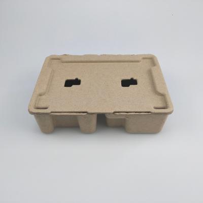 China 100% Biodegradable Customized pulp molded packaging electronics packaging boxes for sale