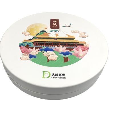 China 100% Biodegradable Free Sample Cookie Boxes With Window Macaron Shipping Cake Box for sale