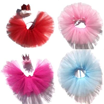 China Mesh Yarn Tutu Skirt Dress Baby Dog Party Decoration Pet Crown Dog Party Hat Party Decoration Supplies for sale