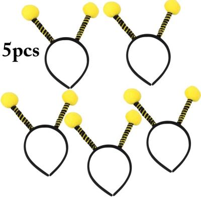 China Creative Cute Hair Circle Bee Tentacle Theme Party Headbands 5PCS Party Decoration Headband For Kids Girls Birthday Party Supplies Favors for sale