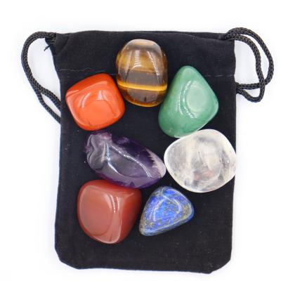 China Europe Reiki Gemstones Loose Tumbled Stones Healing Crystals Stones Energy Balancing Chakra Meditation Therapy Gift for sale