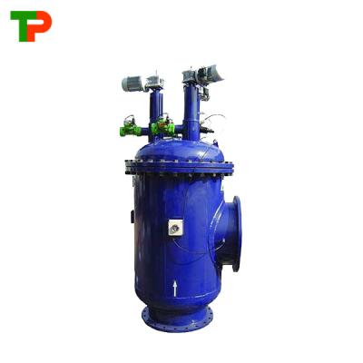 China food & Automatic Beverage Plant TPBC Self Cleaning Smoothing Sand Filter For Irrigation for sale