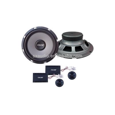 China Shallow Iron Basket Easy Install 6.5 Inch 2 Way Component Car Speaker for sale