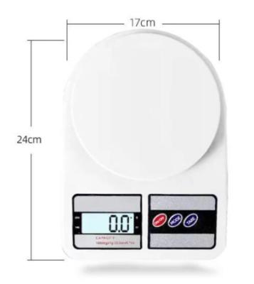 China No Special Function ABS Plastic material 10 kg 0.1 g  electronic Kitchen Weight Digital Food Weighing Scale for sale