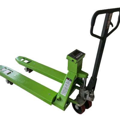 China China Digital Hand Forklift scales 2tons with Precision Weighing- Pallet weighing Scale 2000KGS for sale