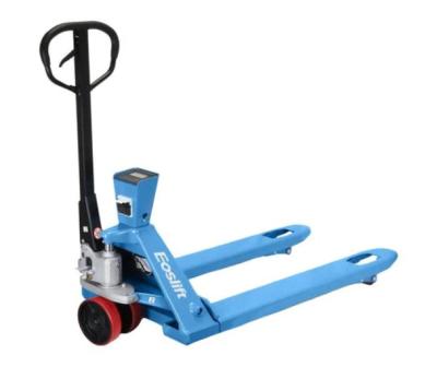 China Steel Iron Fully Electronic Pallet Truck with Weighing Scale Pallet Weight Scale Forklift Weighing Scale for sale